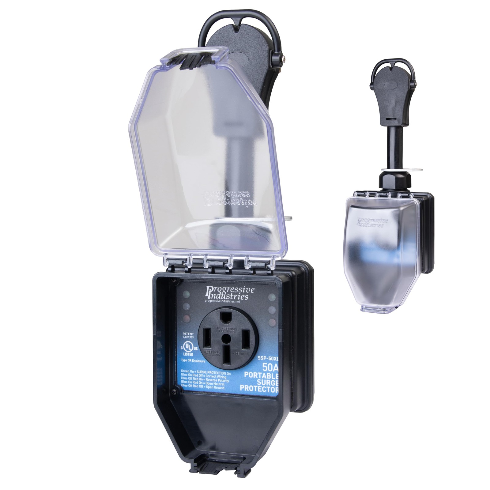 50 Amp Portable RV Surge Protector  Smart Protection for Your RV