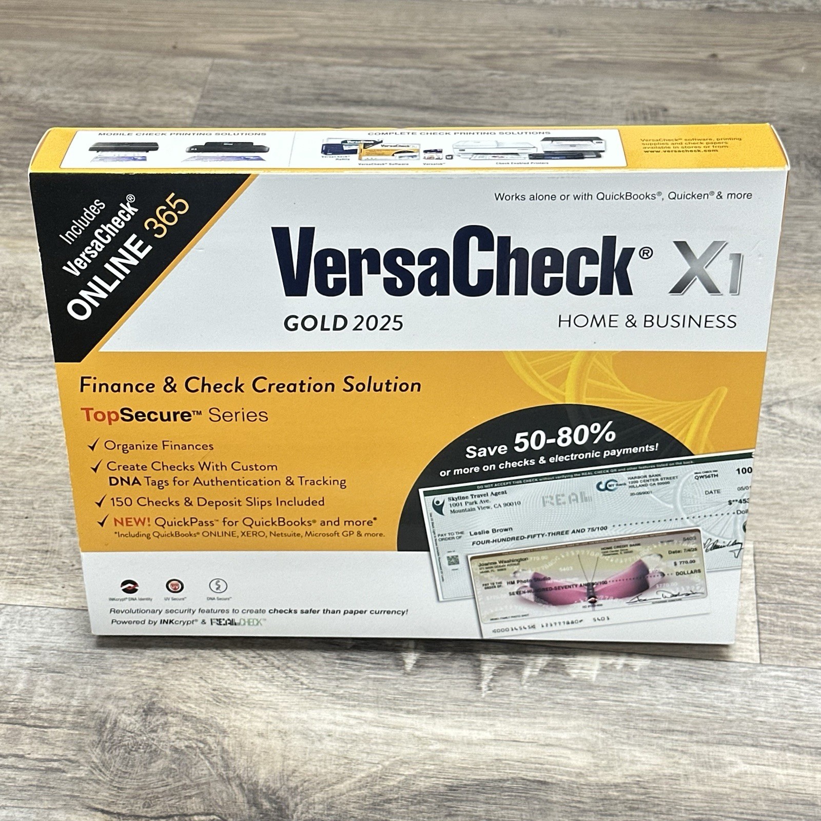 Versacheck X1 Gold 2025 + ONLINE Gold 1yr Sub Bundle - Brand New