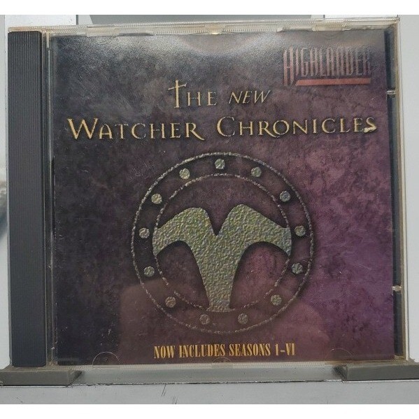 VINTAGE Highlander The New Watcher Chronicles PC Mac CD ROM Seasons 1-6 1998