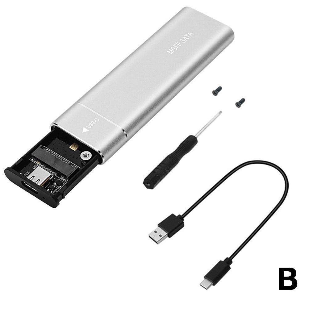 ORICO M.2 NVMe SATA USB C 3.2 Adapter External SSD Housing Case for M.M+B Key NE