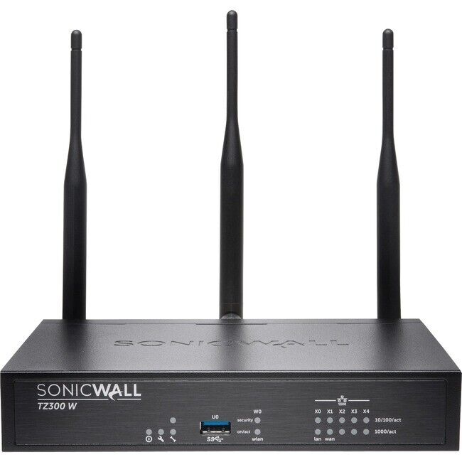 NEW Dell SonicWall TZ300 3YR Wireless AC Secure Upgrade Plus (01-SSC-0578)