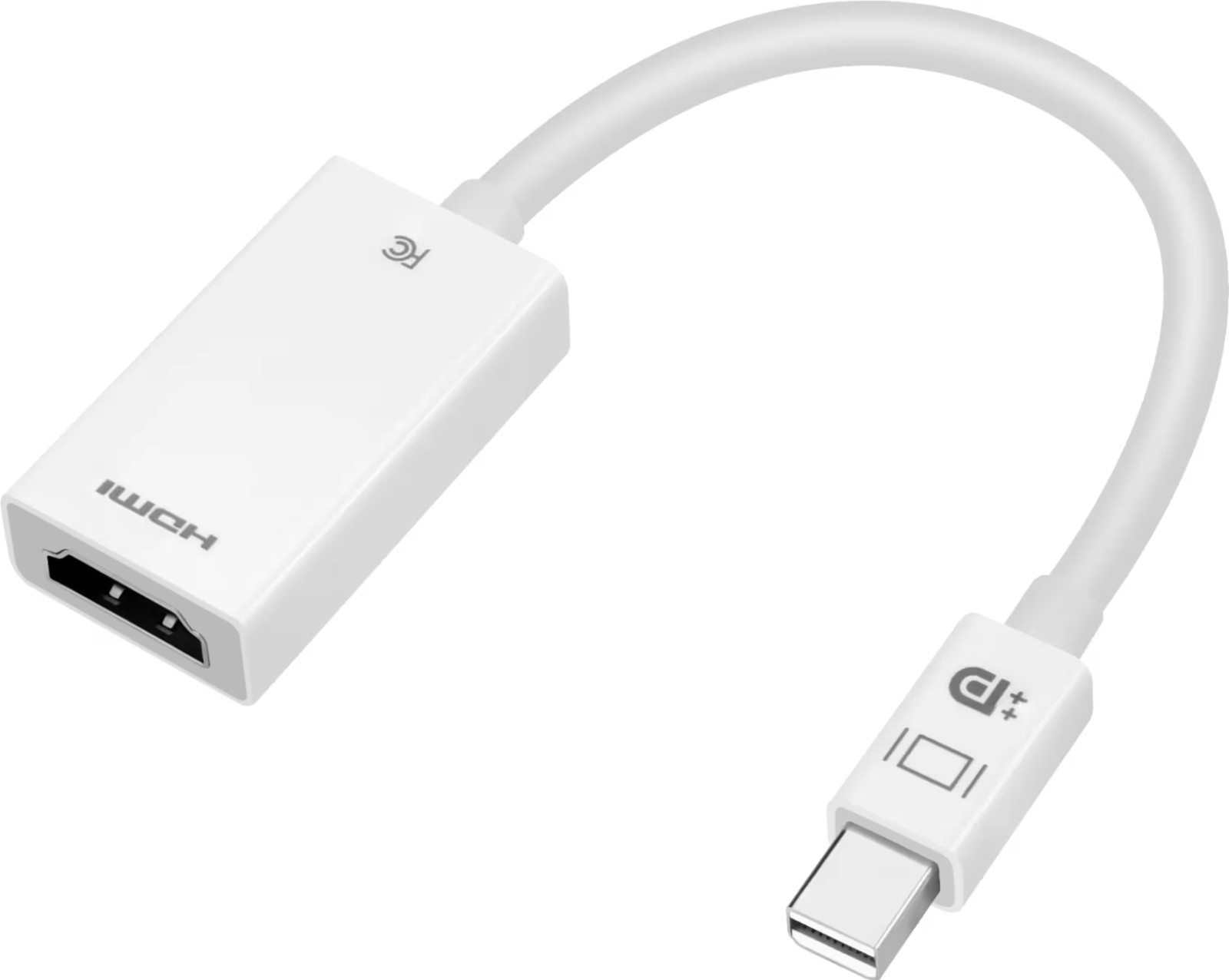 Best Buy essentials- Mini DisplayPort to HDMI Adapter - White
