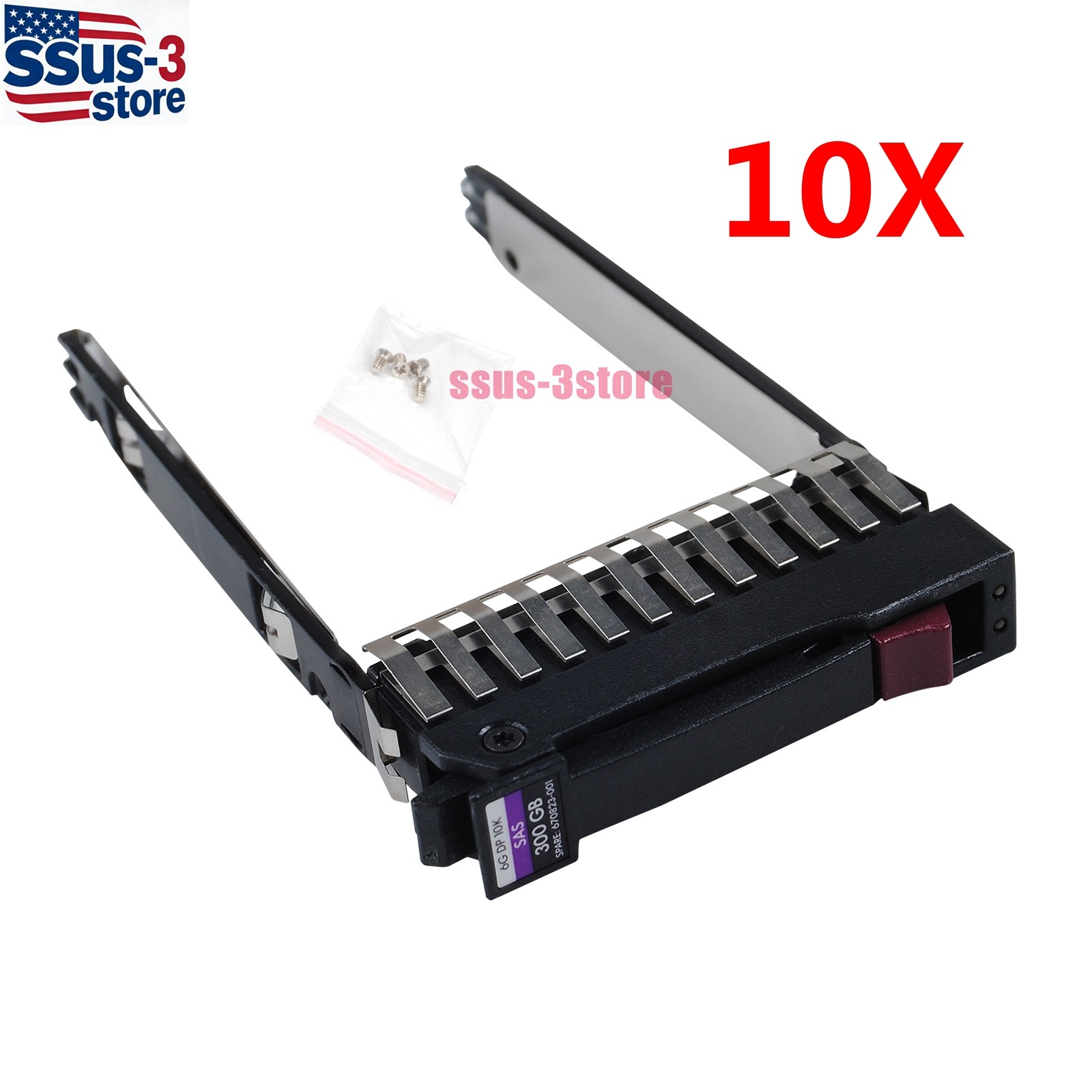 10X 2.5" SAS SATA HDD Drive Caddy For HP DL380 DL360 DL385 DL585 ML350 G5 G6 G7