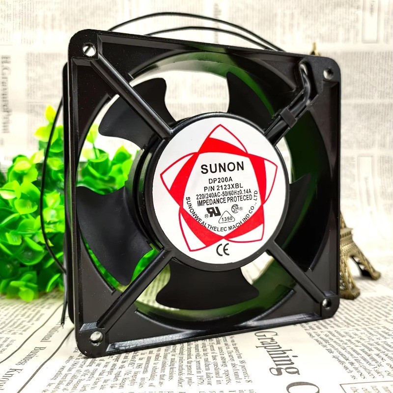 1pcs New For SUNON DP200A 2123XSL 12cm 220V 23W Cooling Fan