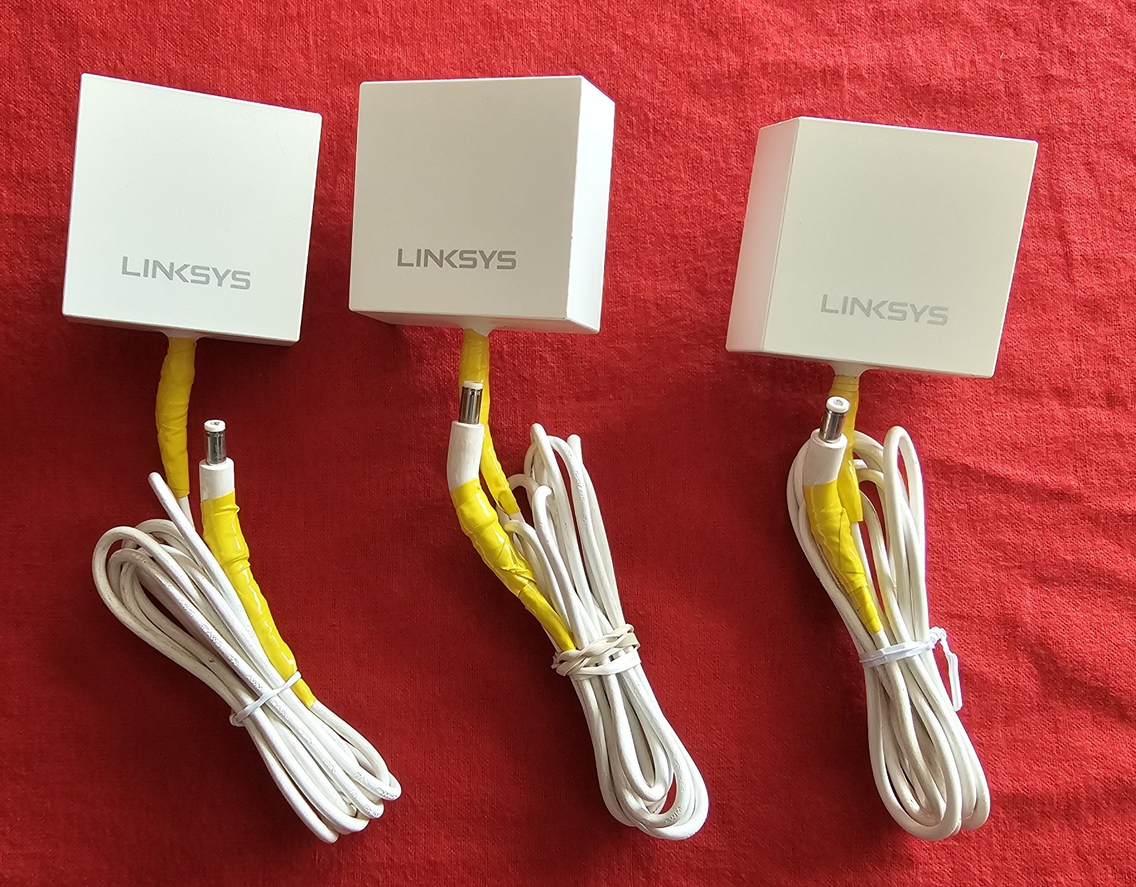 Genuine Linksys Velop Power Adapter MU24A6120200-A1 12V 2A OEM WHW0302 Lot of 3