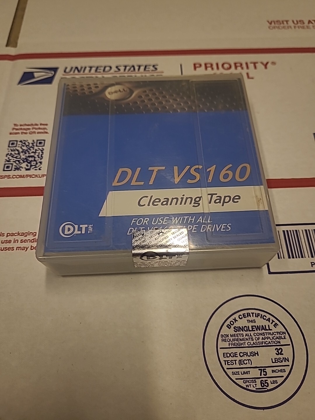 Dell DLT VS160 CLEANING TAPE. Sealed And Never Opened