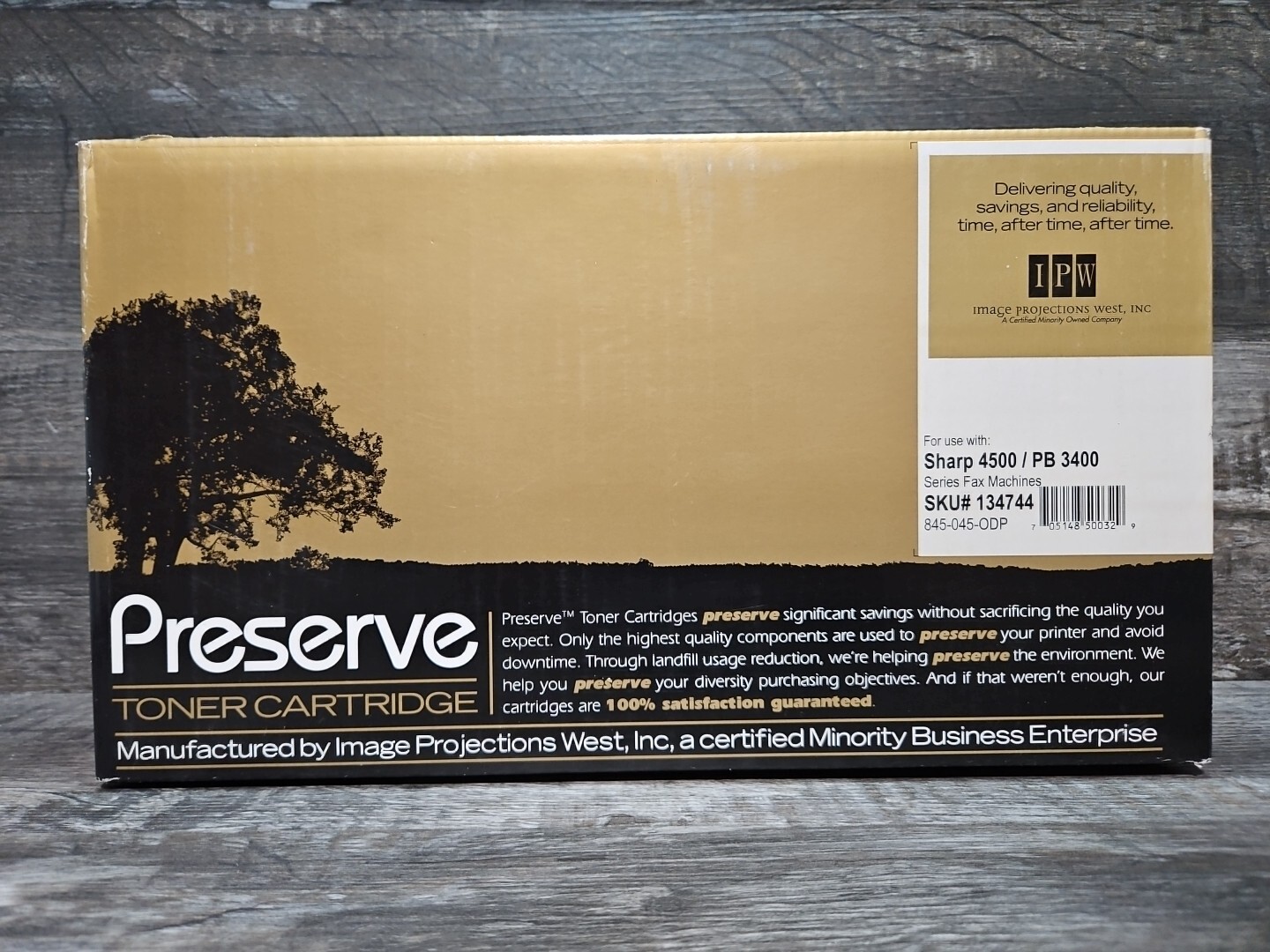 IPW Premium Preserve Toner Cartridge for Sharp 4500 / PB 3400 Series Fax Machine