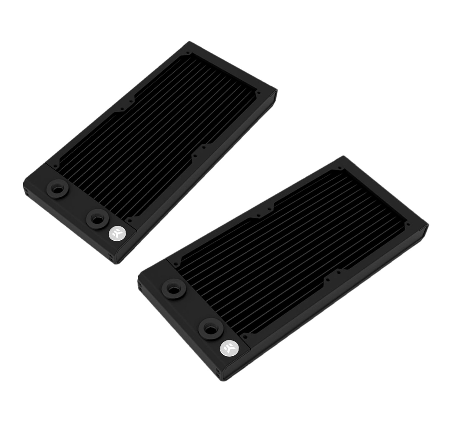 EKWB EK-Quantum Surface S240 Radiator, Dual, Black Edition, 2-pack