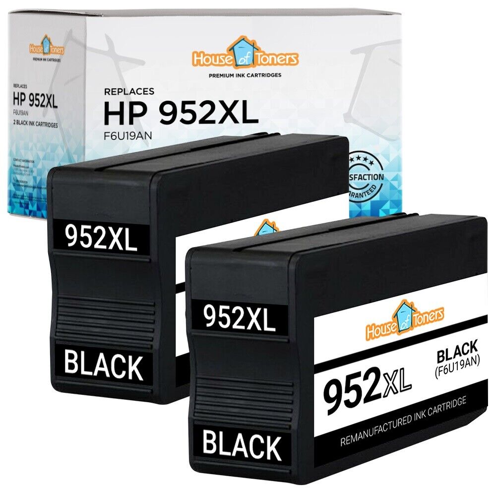 2PK for HP 952XL Ink Cartridges Officejet Pro 8736 8740 8743 8744 8745 8746 