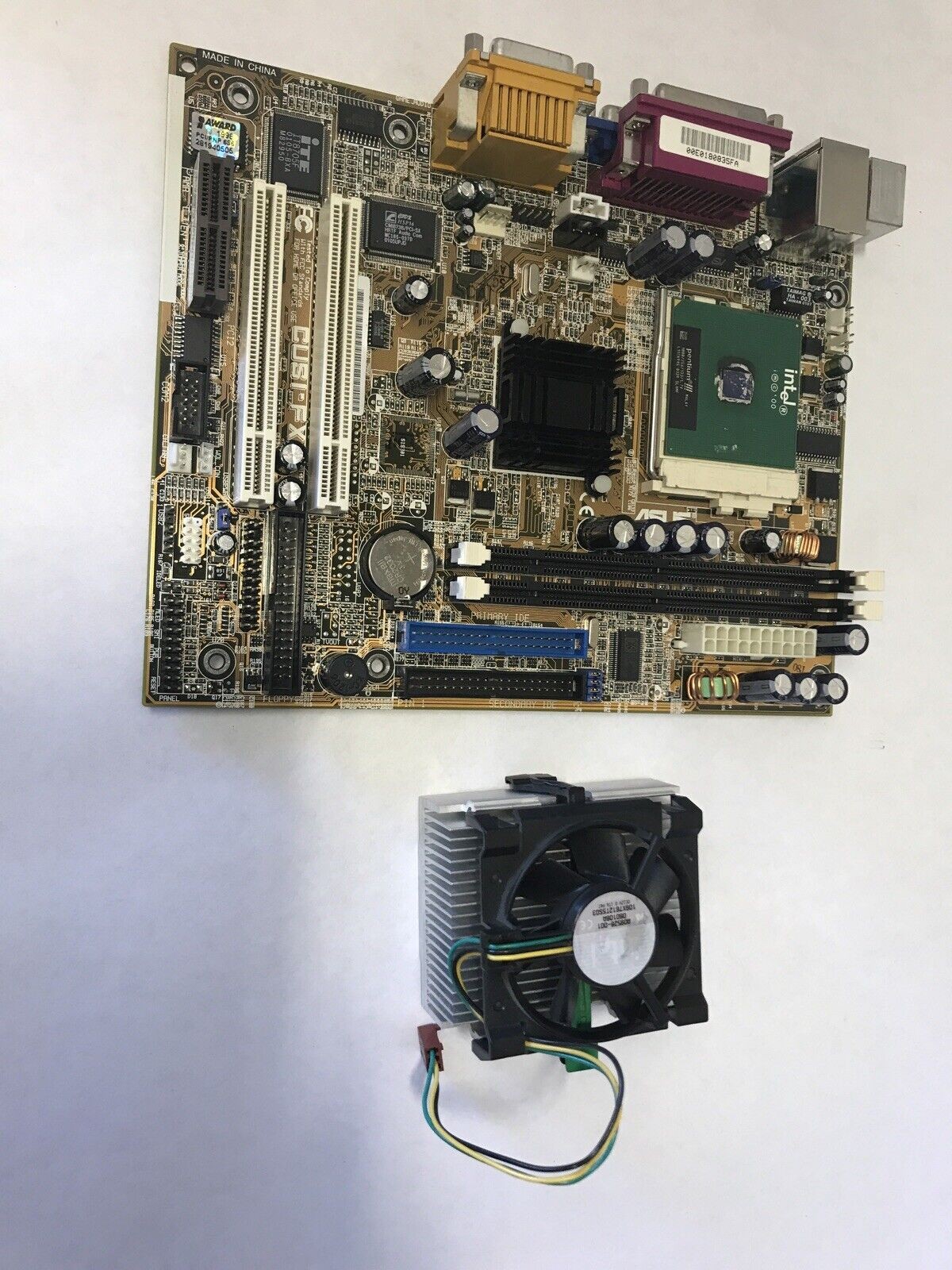 Asus CUSI-FX CUS1-FX Motherboard (with PIII 1000MHZ CPU)