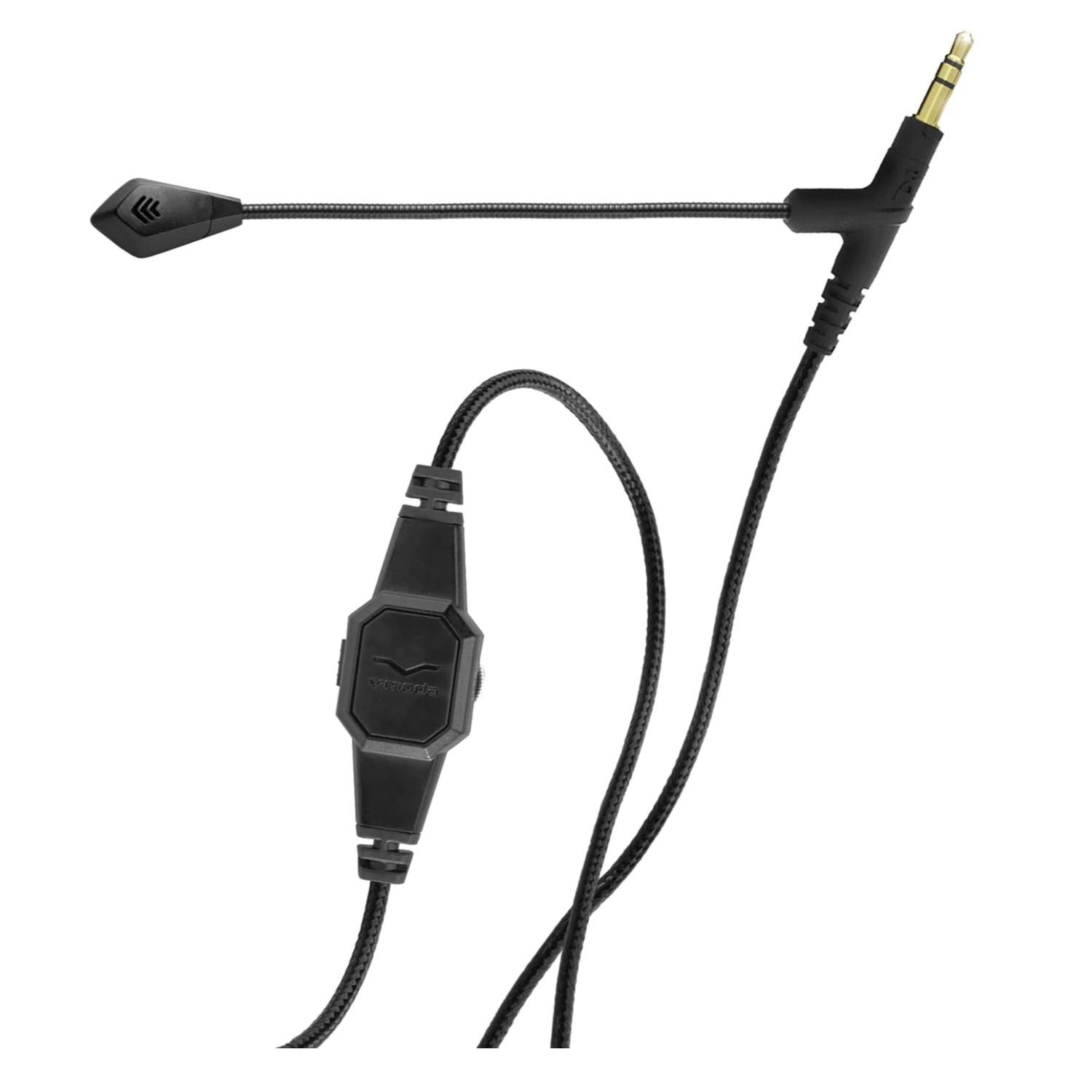 Detachable BoomPro Microphone | Unidirectional, 3.5mm for Gaming & Communication