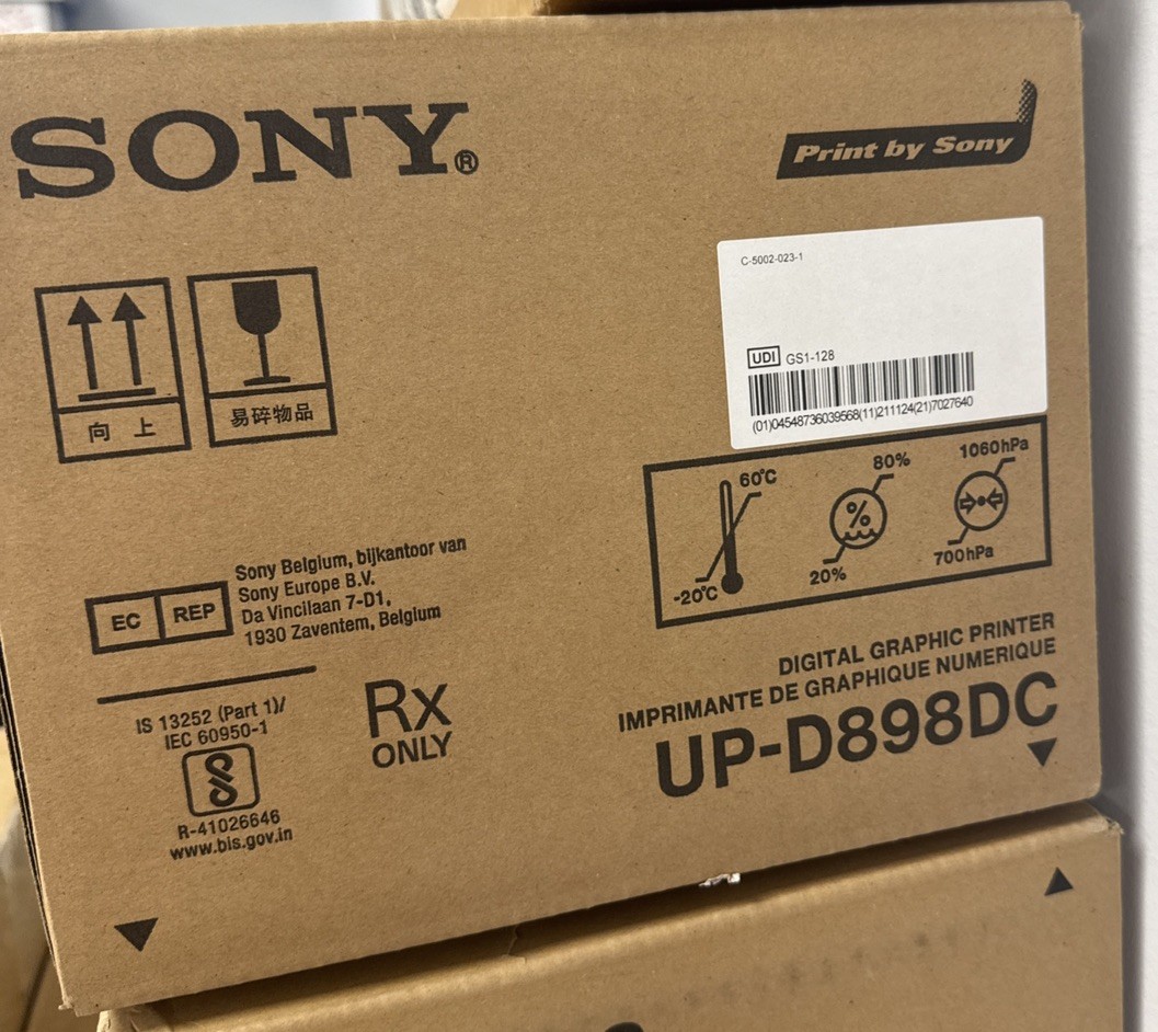 SONY Digital B/W Graphic Printer UP-D898DC