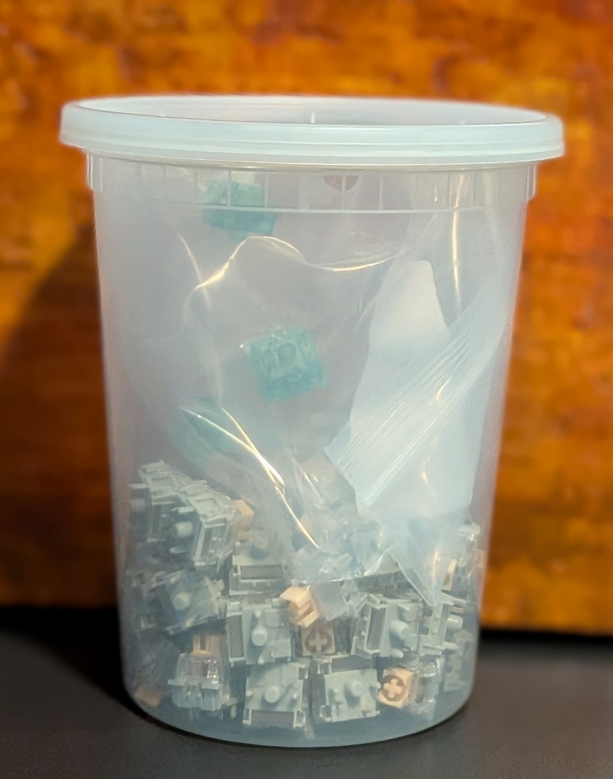 Lot of 67 Kailh Cream Pro Silent Switch Keyboard Switches Gaming by Keychron