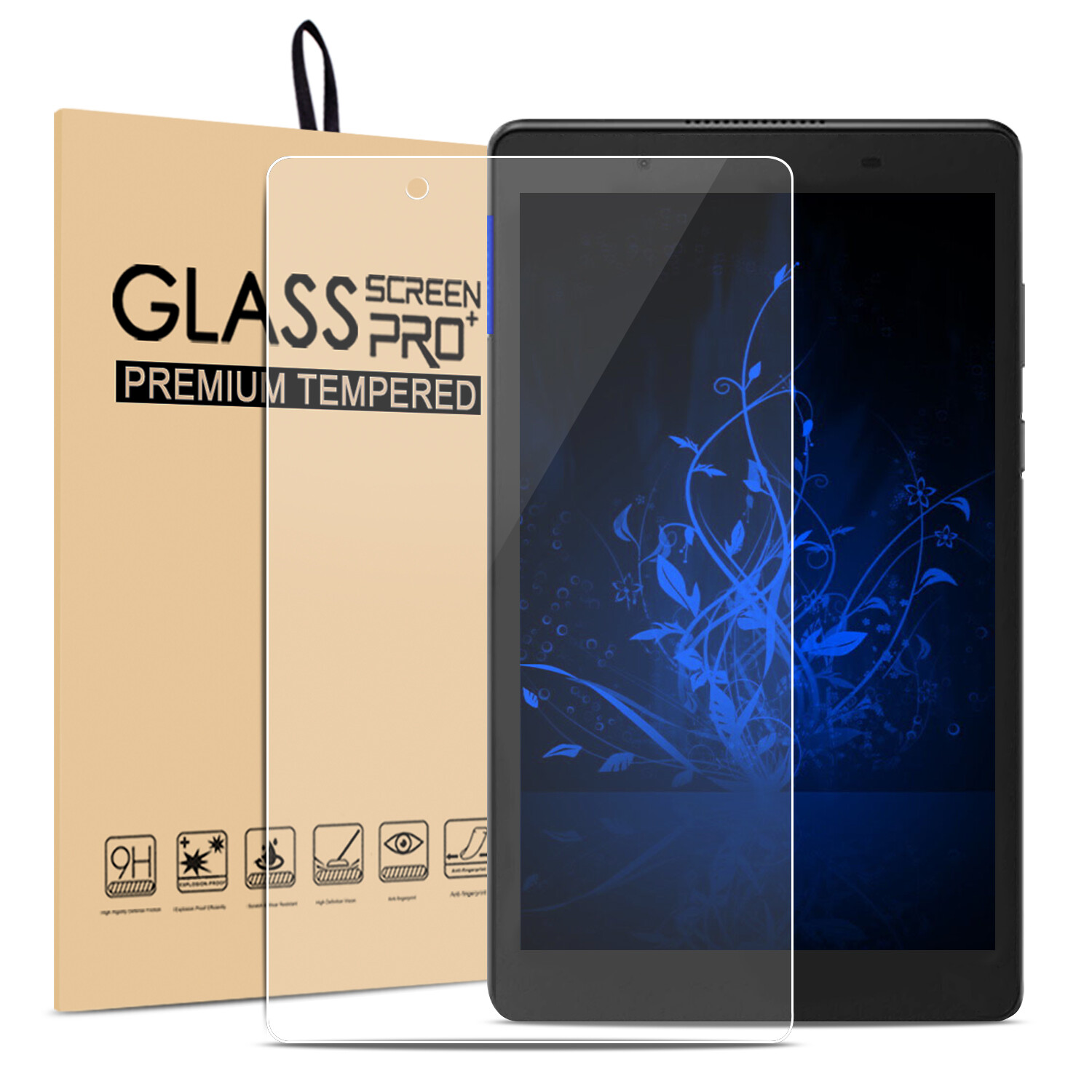 for Lenovo Tab E8 Screen Protector Anti-Scratch Ultra Clear Tempered Glass Film