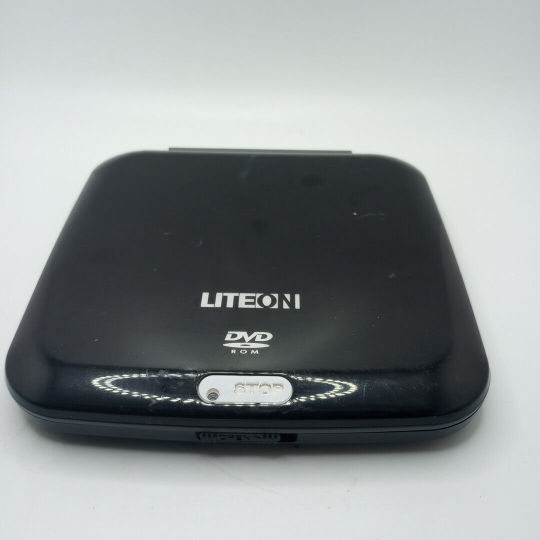 #O)LITEON 8X External Slim DVD-Rom Drive, Plug & Play, USB Powered 