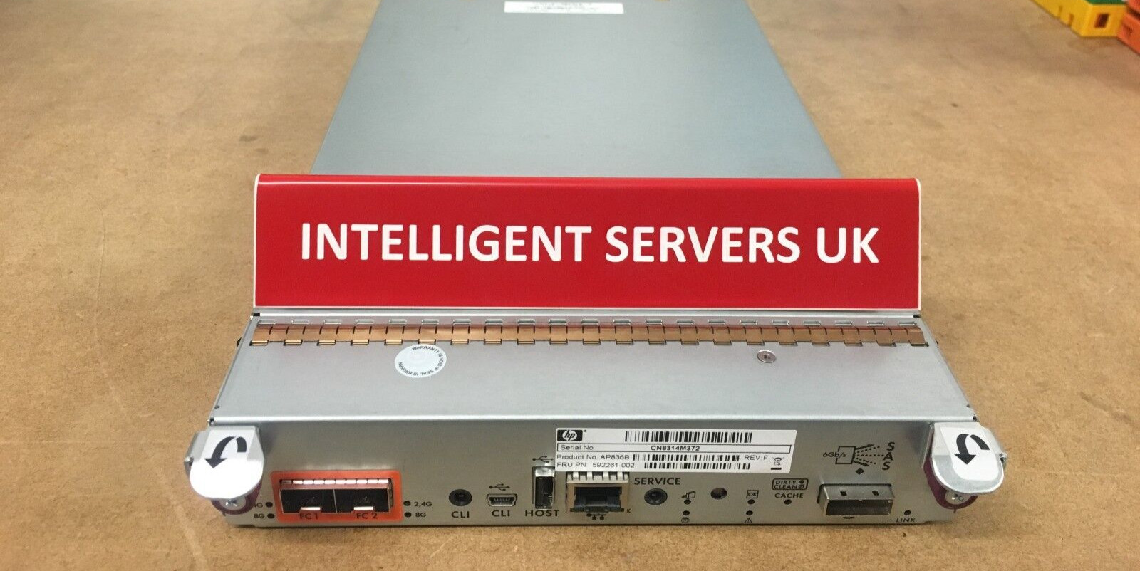 HP AP836B StorageWorks P2000 G3 FC Smart Array Controller - 3 Year Warranty
