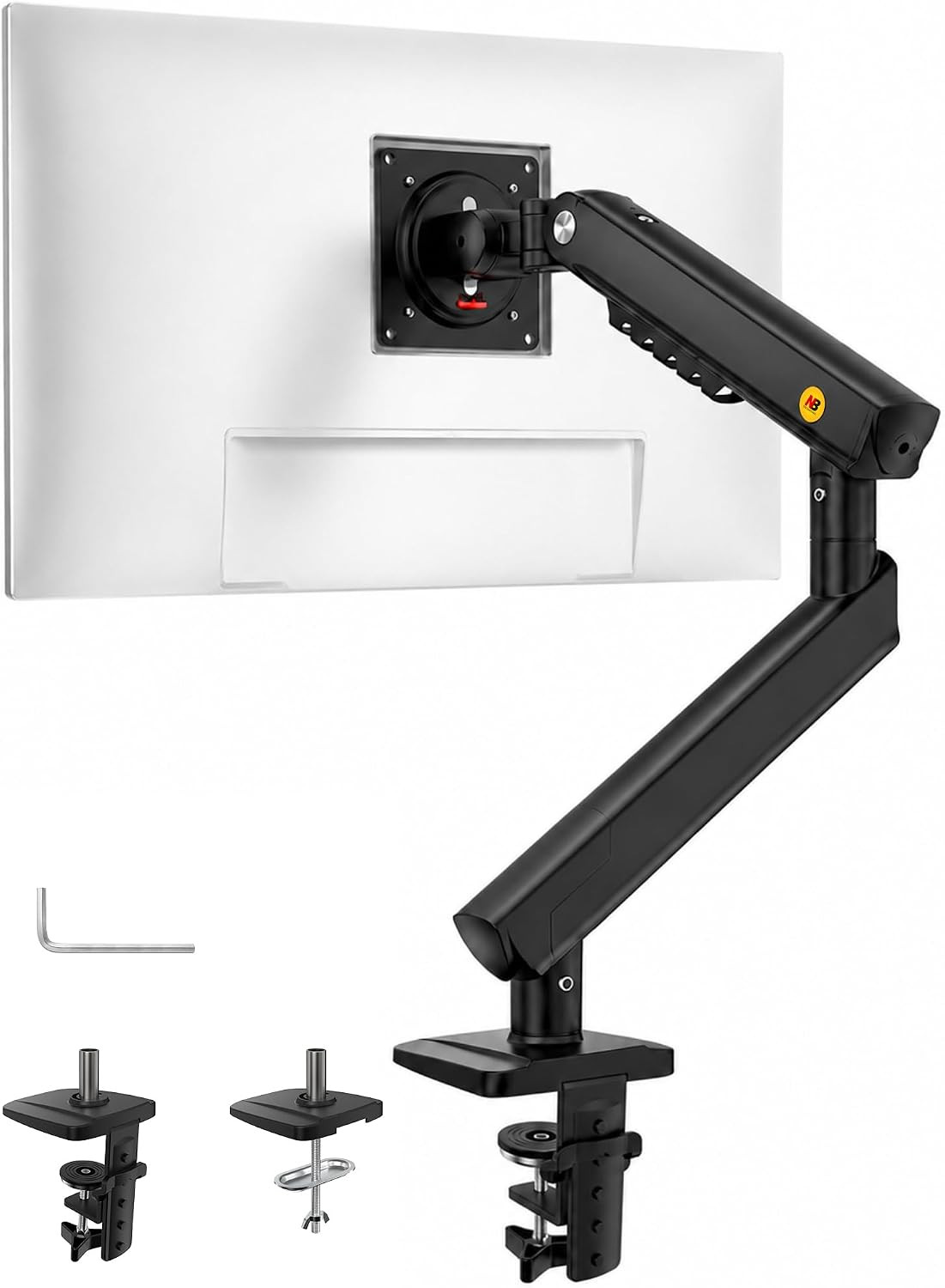 NB Smoovex™ Monitor Mount, Monitor Stand Fits up to 32 Inch, Mechanical Spring M