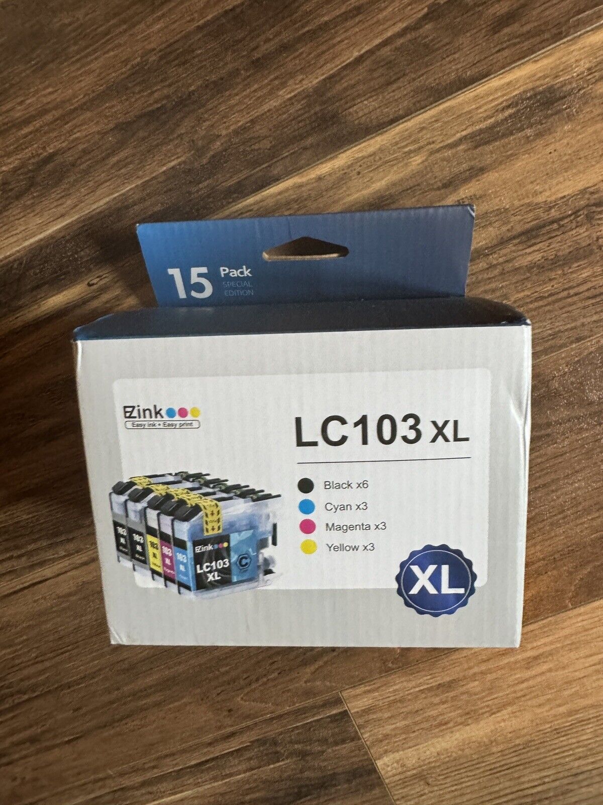 Ezink Ink Cartridges LC103 XL 15 Pack Brand New In Box
