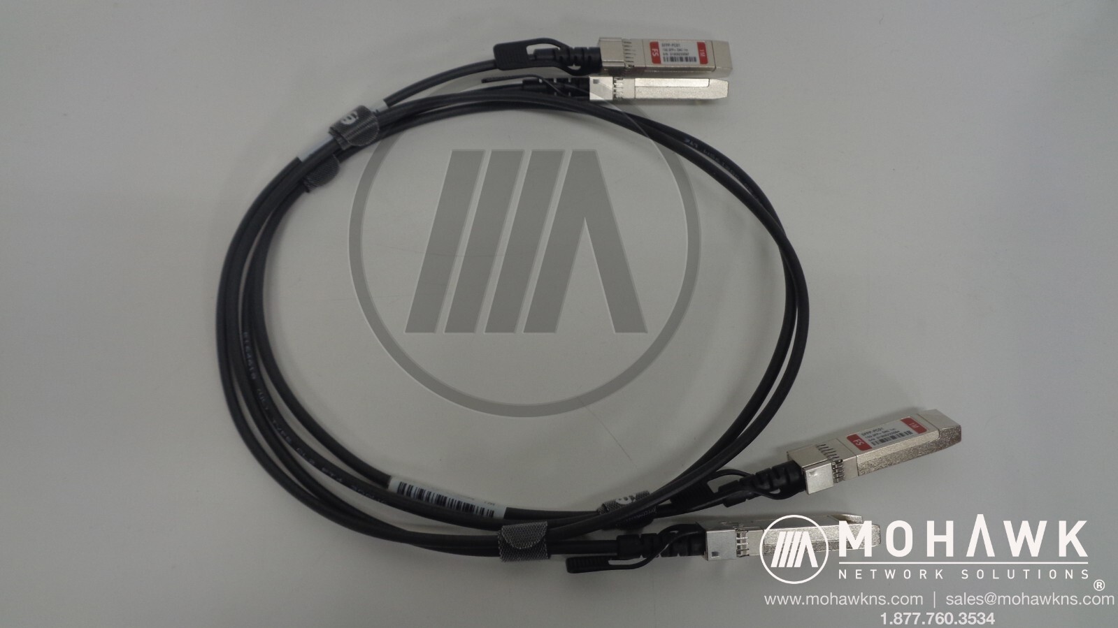 Lot of 2 FS 1m Extreme Networks 10G SFP+ Direct Copper Twinax Cable SFPP-PC01