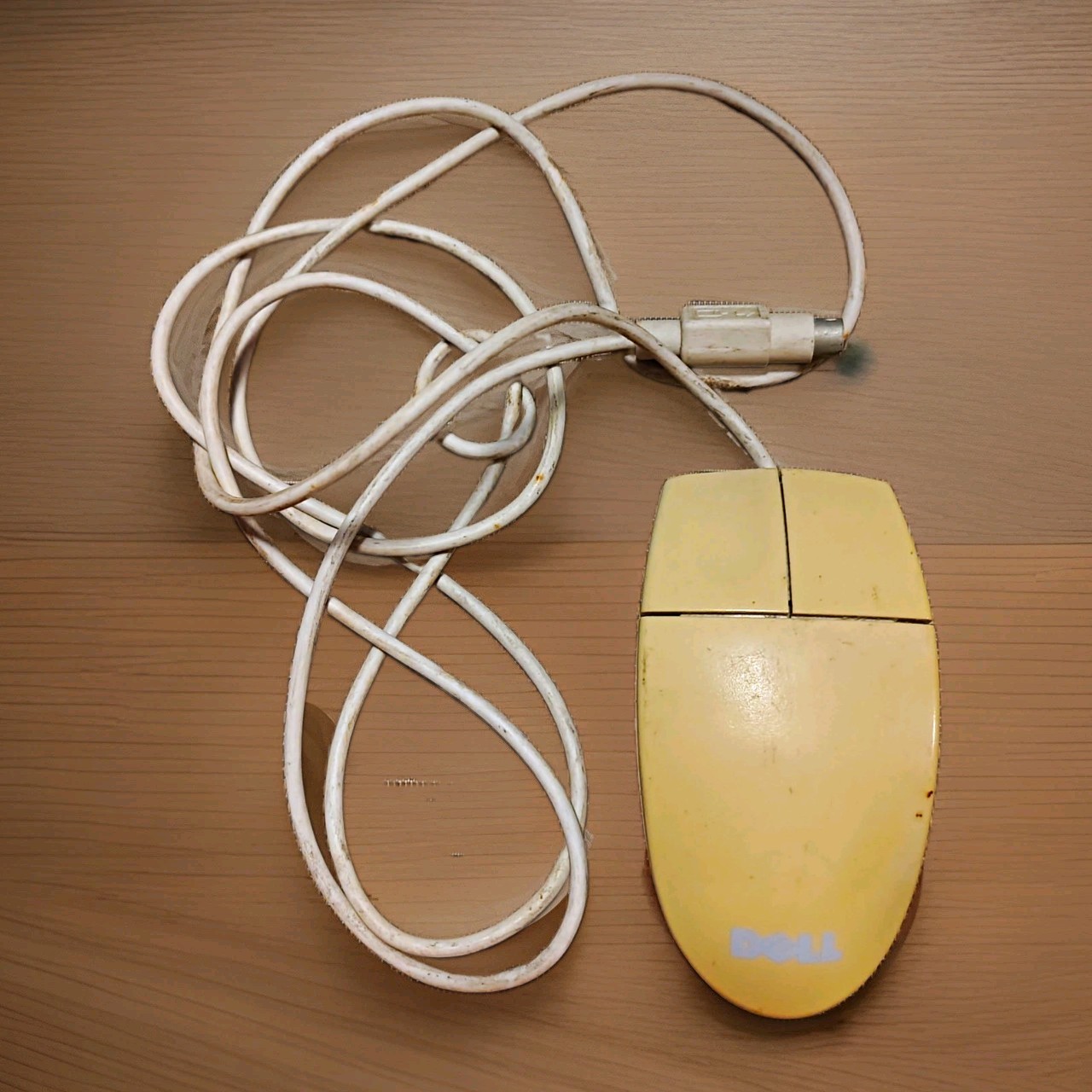 Dell Logitech PS/2 M-S34 Wired Mechanical Ball Mouse (Untested)