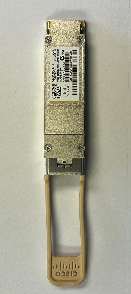 Original Cisco 40G SR QSFP+ Transceiver Optic  Module QSFP-40G-SR4 10-2672-03
