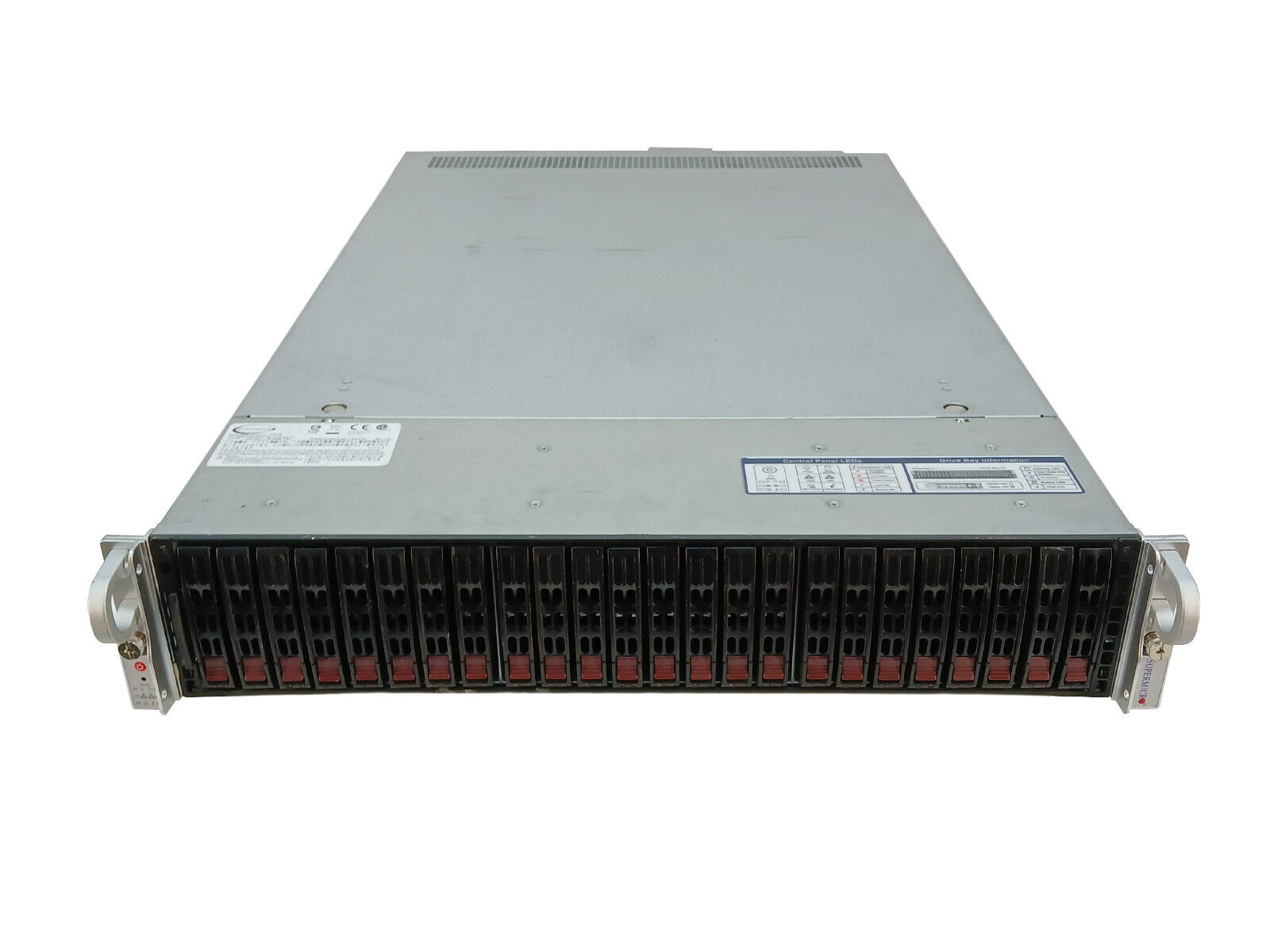 SuperMicro 2029U-E1CR4T 24 Bay SFF Barebone Server w/ X11DPU Dual 1000W PWS