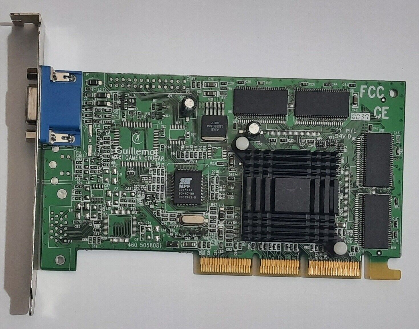 Guillemot Maxi Gamer Cougar AGP Graphics Card (Nvidia TNT2 M64, 32MB, Retro, 1999)