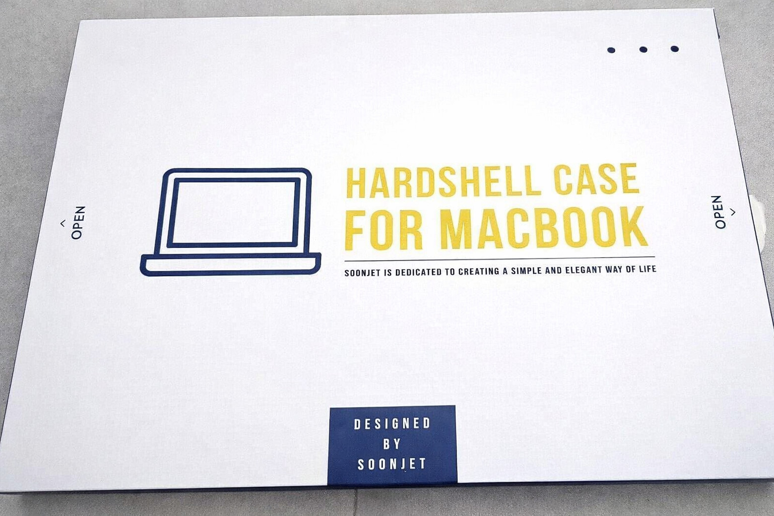 Soonjet Invisible Armor Case For MacBook Pro 14  Space Gray Clear SJ-A14