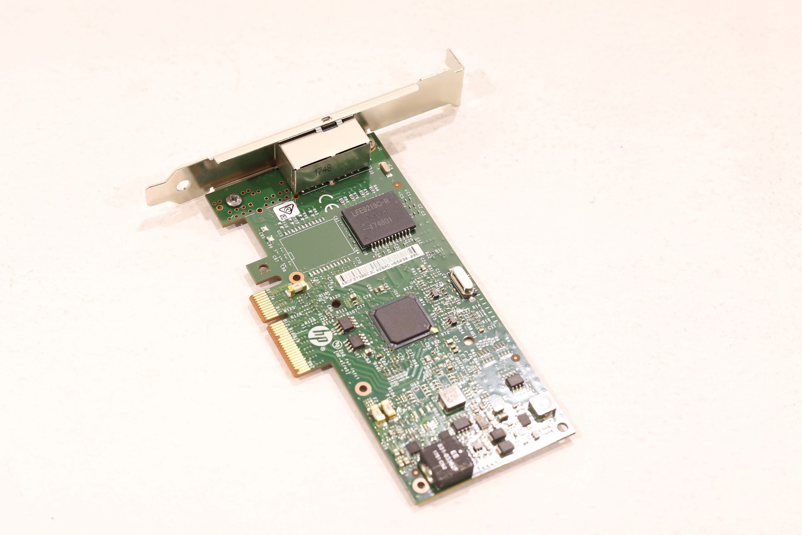 HP 361T Dual-Port 1GbE PCIe x4 H/Profile Network Adapter P/N: 656241-002 Tested