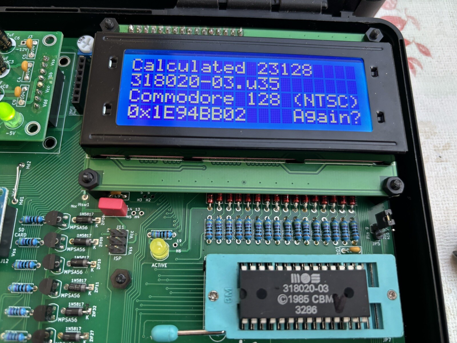 1x Commodore C128 Kernal ROM - MOS 318020-03 - Tested OK
