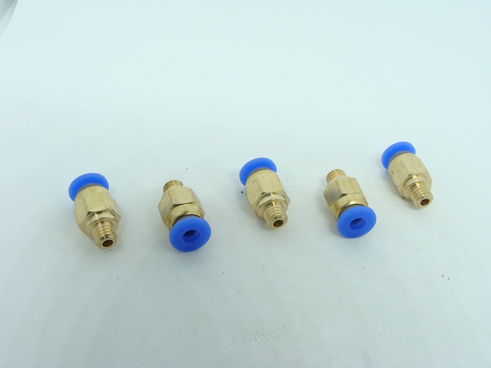 5Pcs PC4-M6 Straight Pneumatic Fitting Push Connect 3D Printer 1.75mm Filament