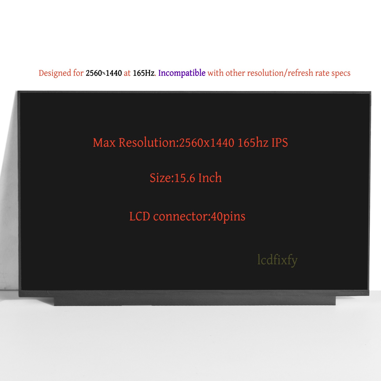 For N156KME-GNA REV.C2 40 Pins QHD Screen Replacement LCD Display