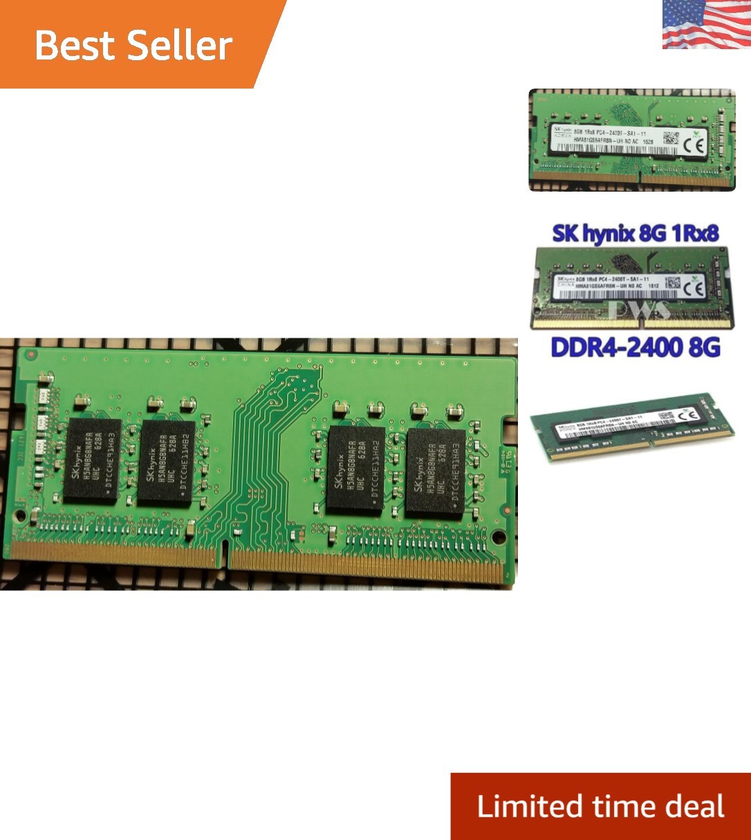 High-Speed Hynix 8GB DDR4 SODIMM 2400MHz RAM for Enhanced Laptop Performance