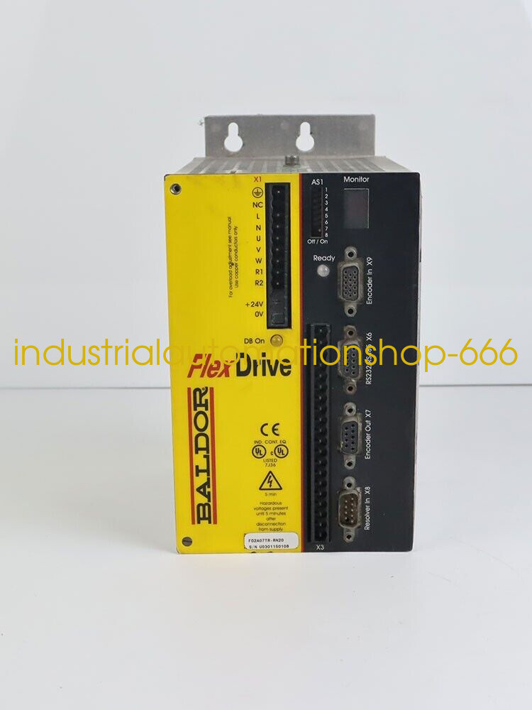 1PC USED BALDOR FD2A07TR-RN20 Via DHL or FedEX