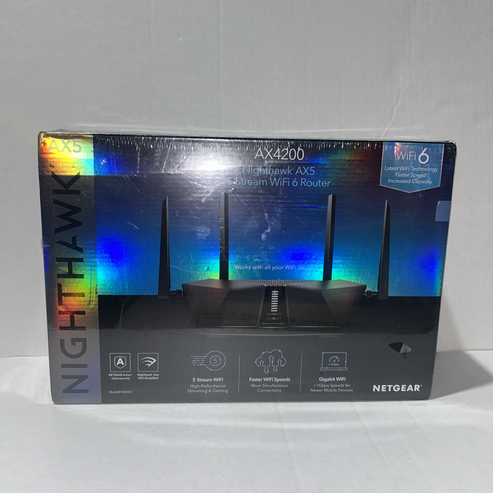 Netgear Nighthawk AX4200 wifi 6 Router
