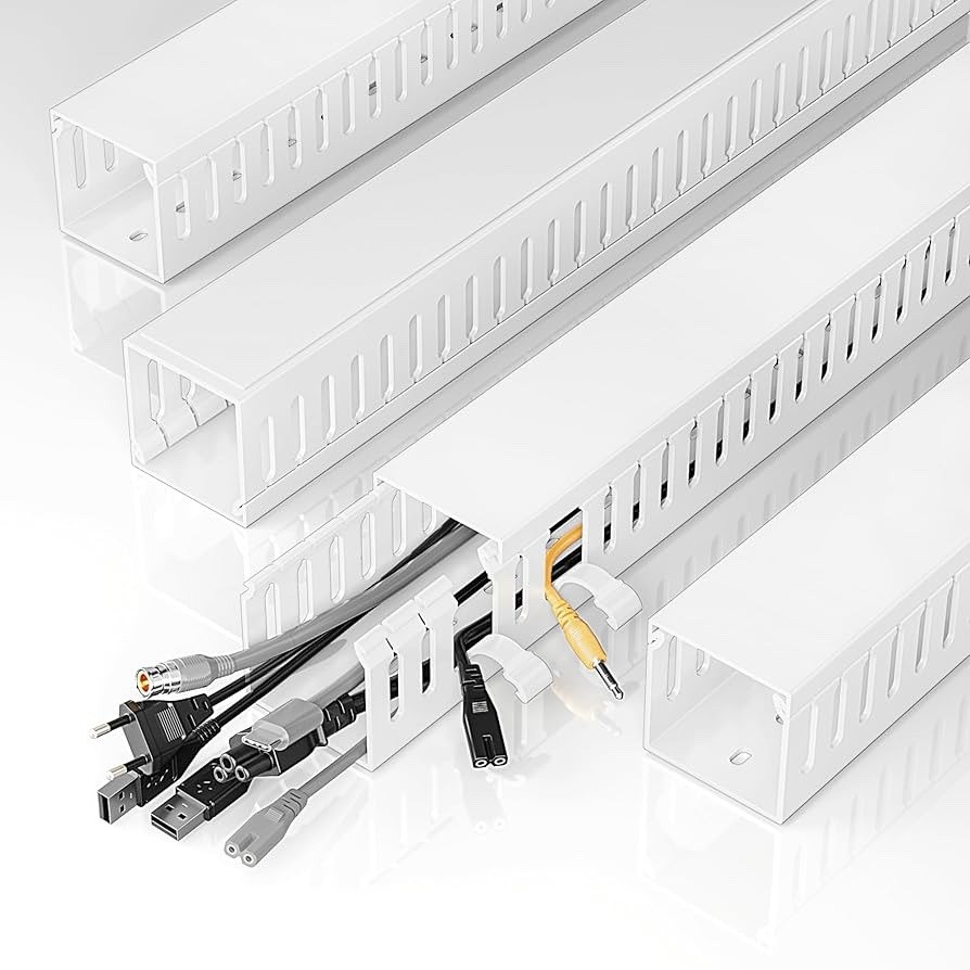 6X15.7in Cable Management, Cord Organizer,Easy Install Self-Adhesive Cable Or...