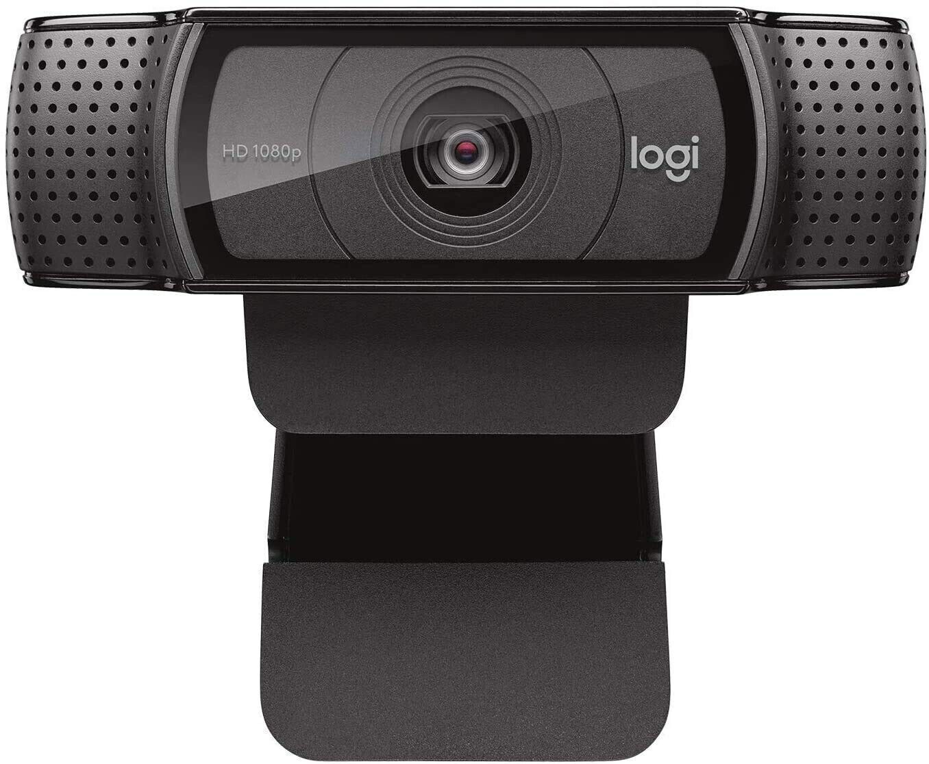 Logitech Logi C920 webcam Camera PC 1080 HD Remote Work From Home Office