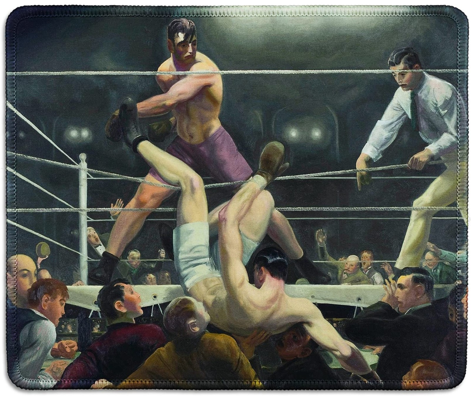 dealzEpic - Art Mousepad - Natural Rubber Mouse Pad Printed with The Boxing P...