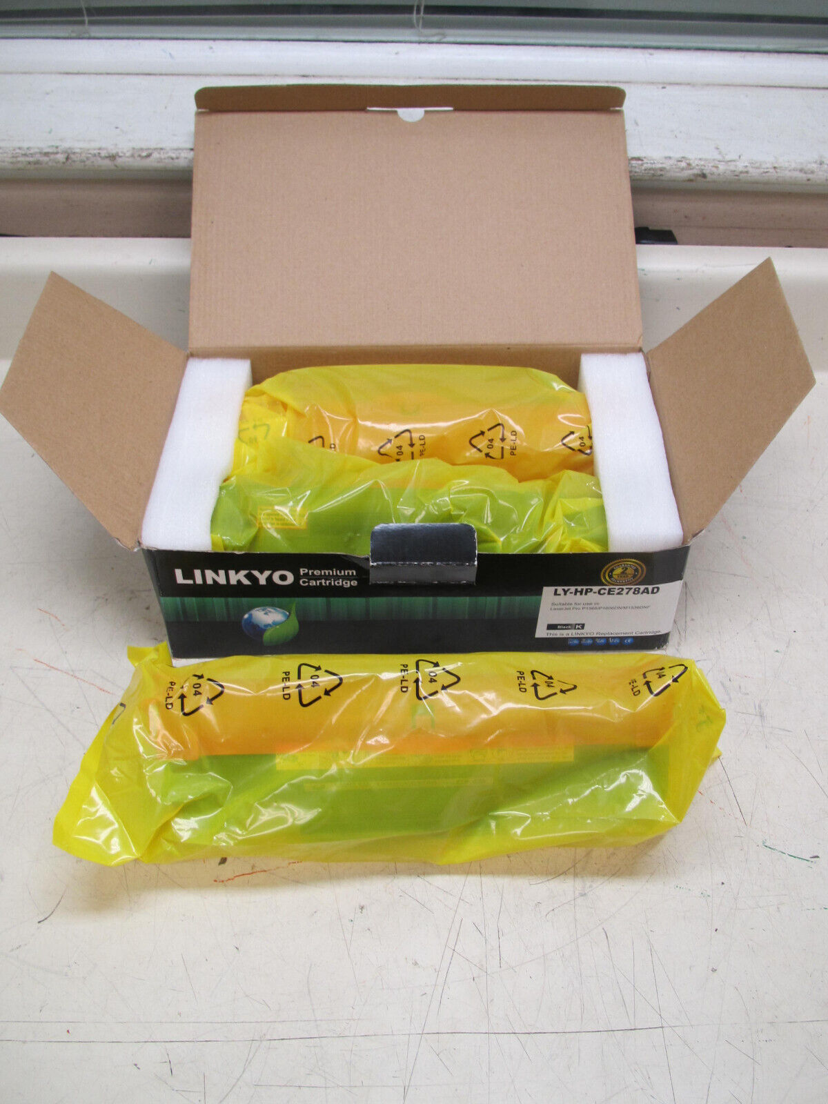 Lot Of 4 Linkyo Replacment Toner Cartridge For HP LaserJet P/N: LY-HP-CE278AD