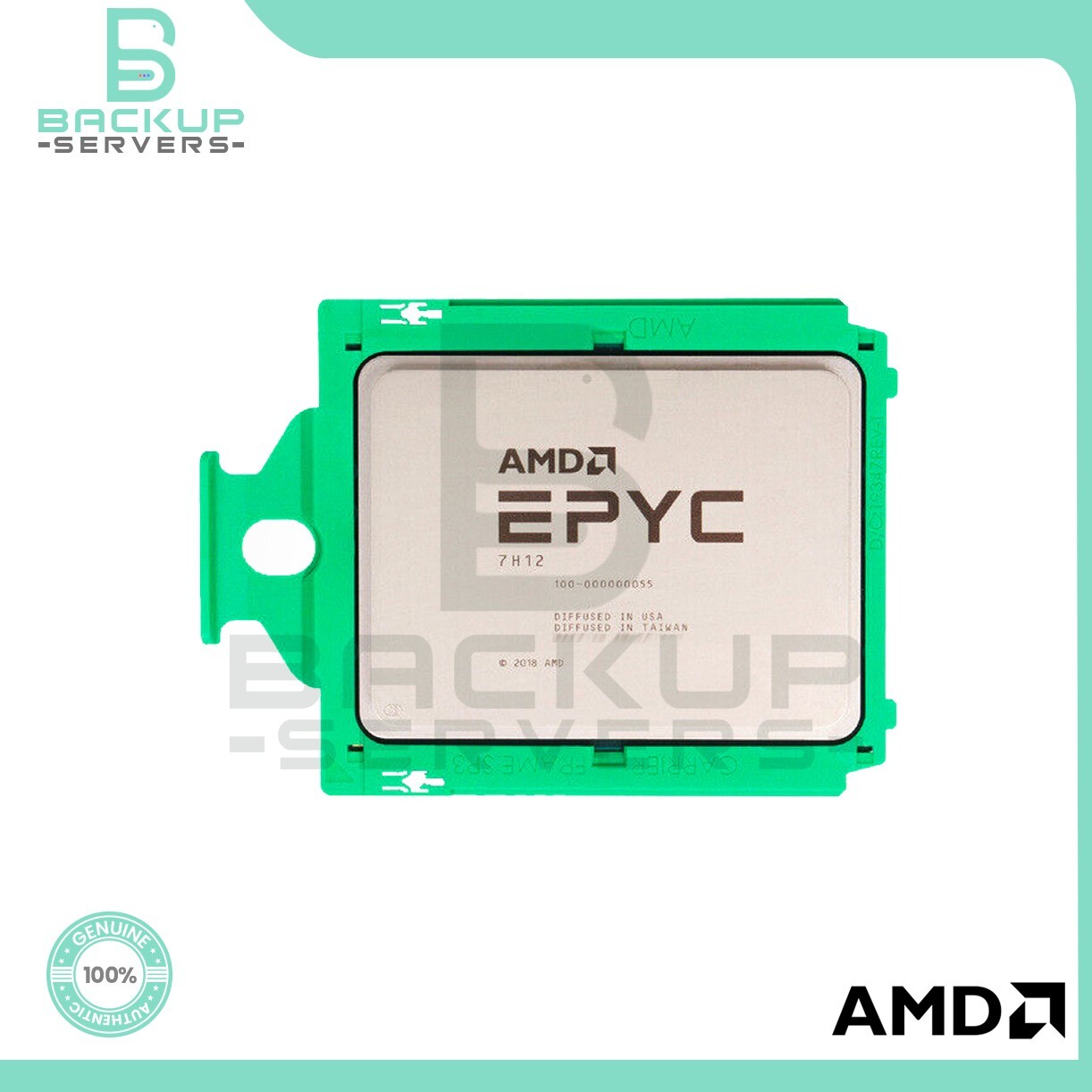 100-000000055 AMD EPYC 7H12 64-Core 2.60GHz SP3 256MB 280W Processor *UNLOCKED*