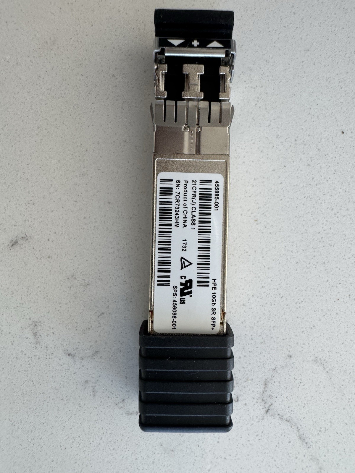 HP 10Gb SR SFP+ Transceiver Module P/N: 455885-001