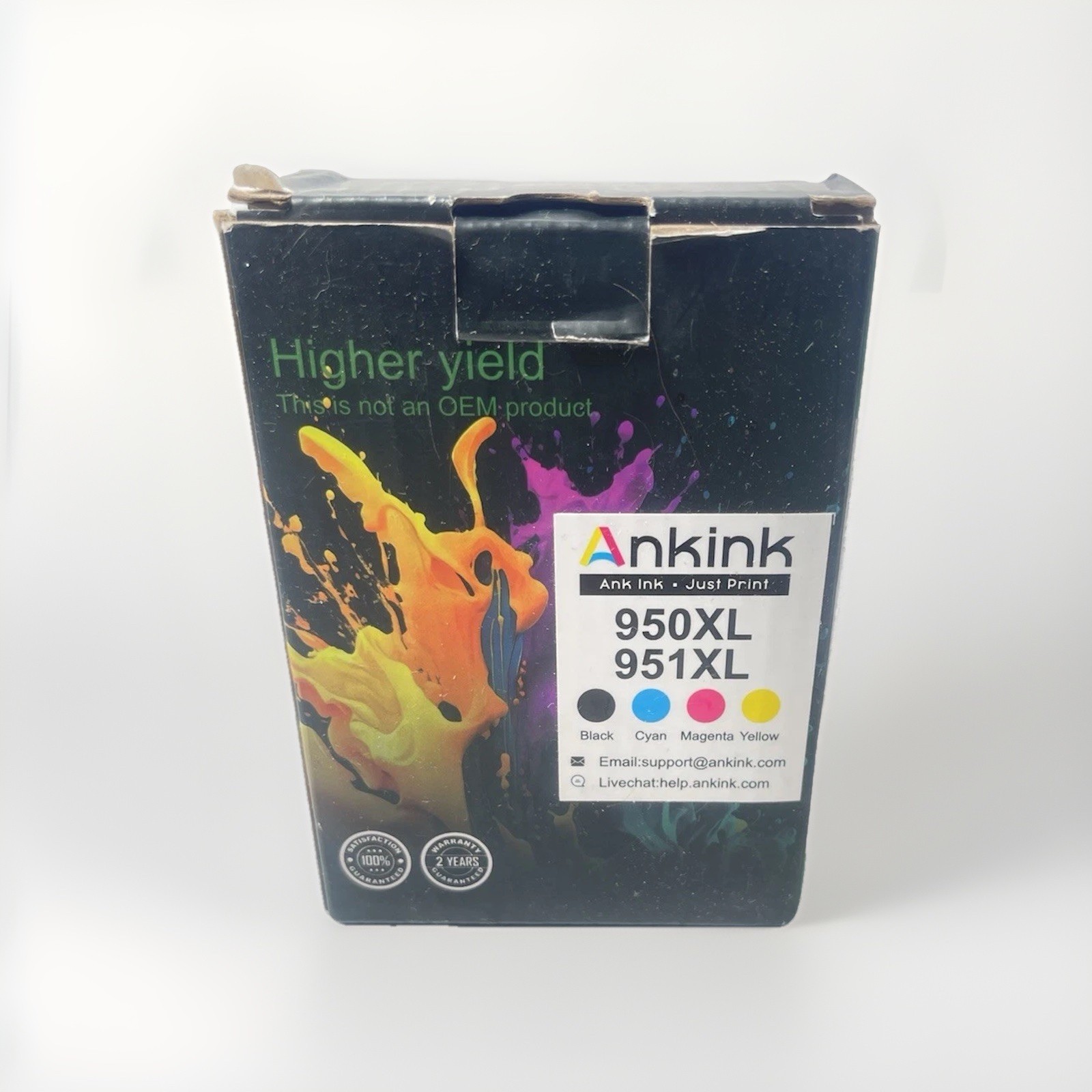 Ankink Compatible 950XL Black 951XL Color Ink Cartridges