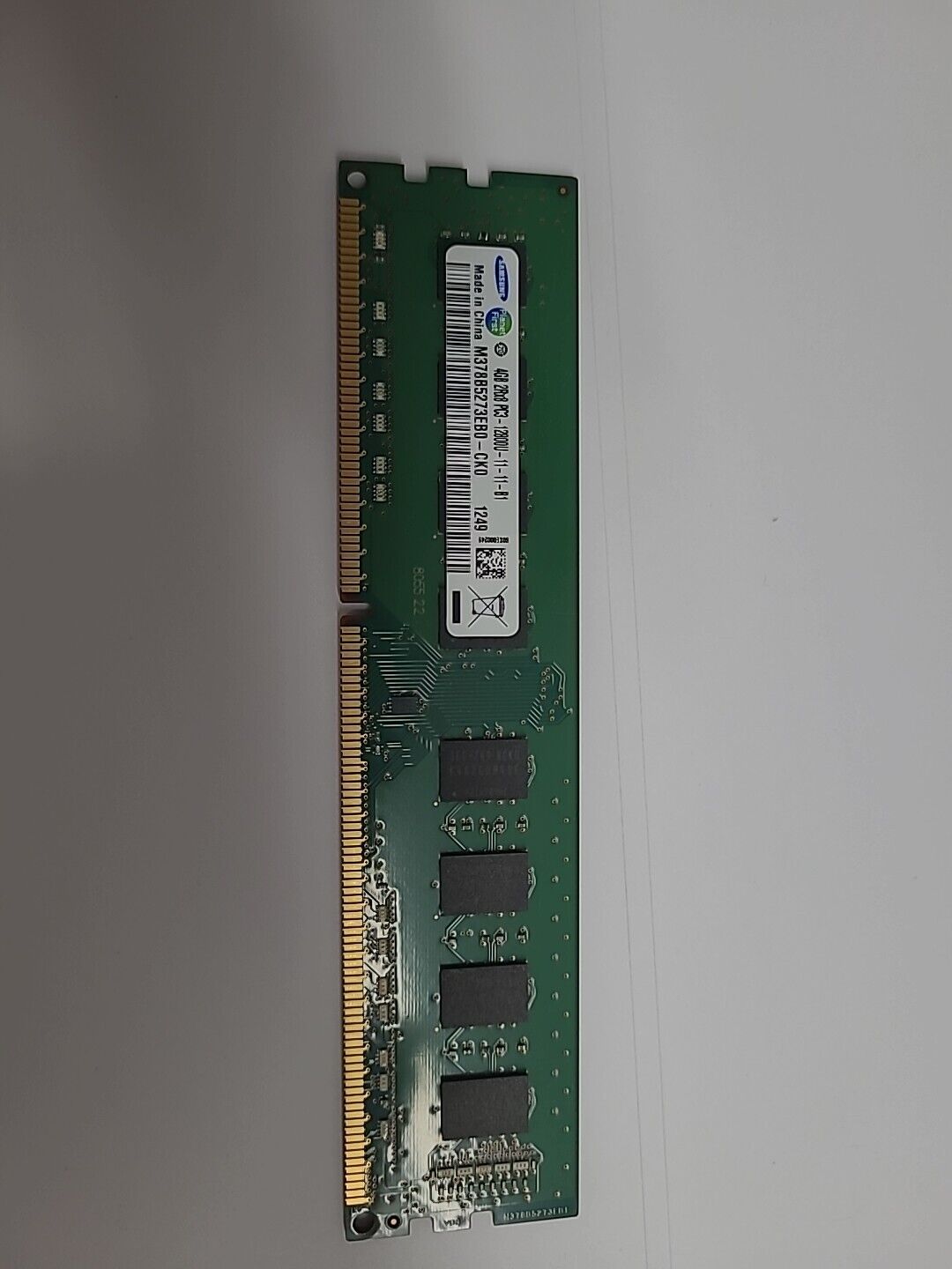  Samsung  4GB 2Rx8 PC3-12800U M378B5273CH0-CK0 RAM