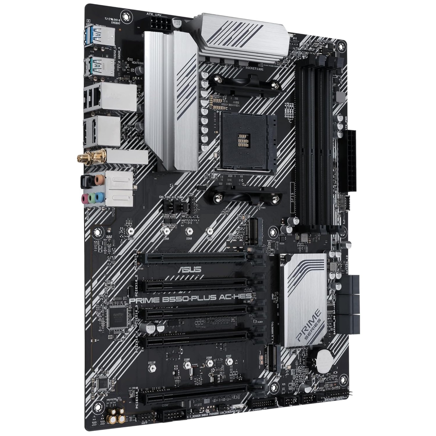 Ryzen ATX Motherboard with Dual M.2 and PCIe 4.0