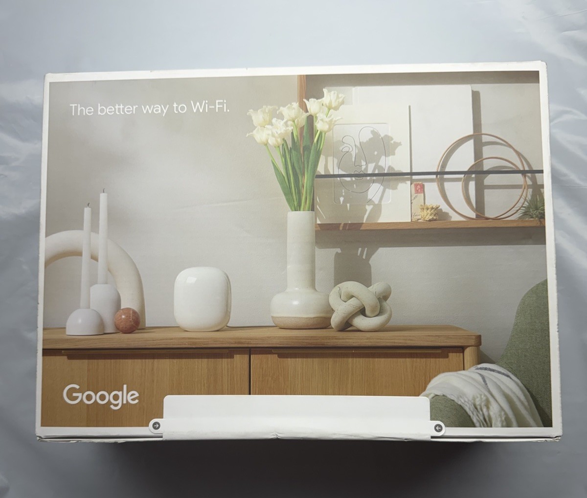WIFI Routers Google Nest WiFi Pro Snow Mesh Router Wi-Fi 6E 2 Pack G6ZUC NEW