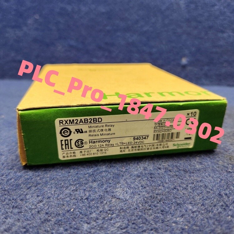 10PCS New Schneider Electric RXM2AB2BD Miniature Relay 24VDC Fast delivery