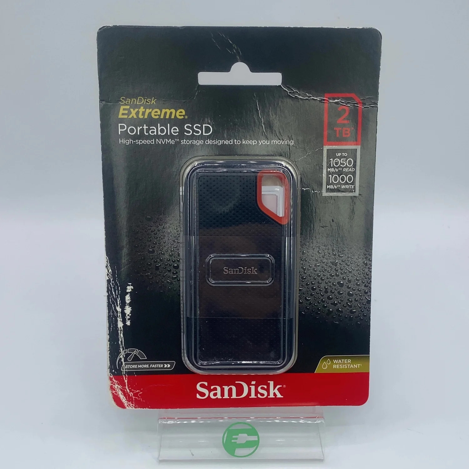 New SanDisk Portable Extreme Portable SSD 2TB USB-C to USB-C SSD SDSSDE61-2T00