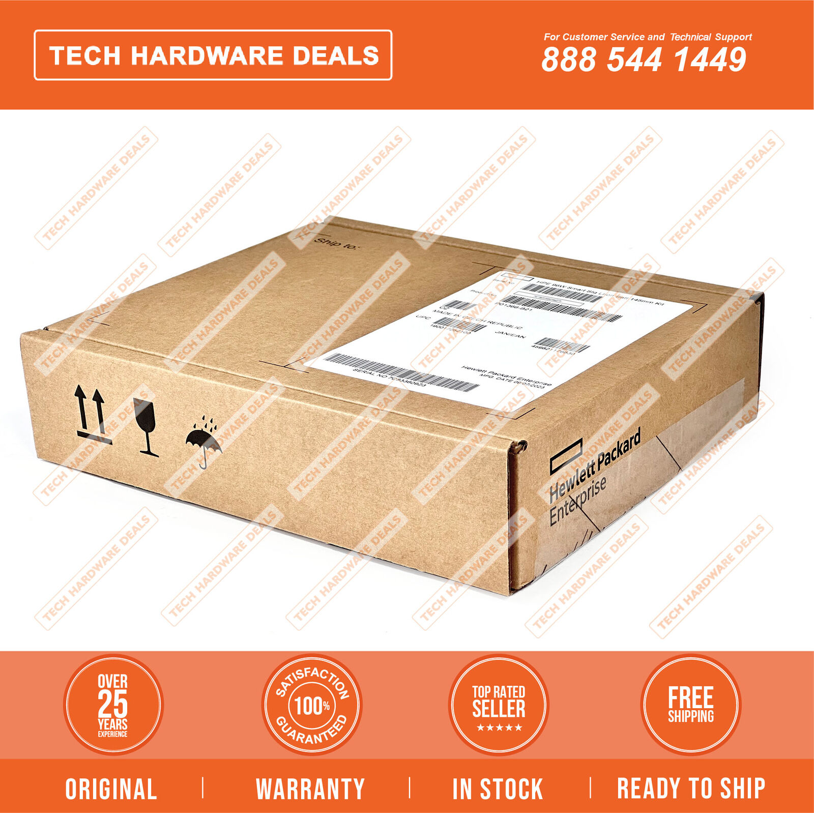 727258-B21 3 Year HPE Warranty RETAIL BOX HPE 96W Smart Storage Battery (up to 2