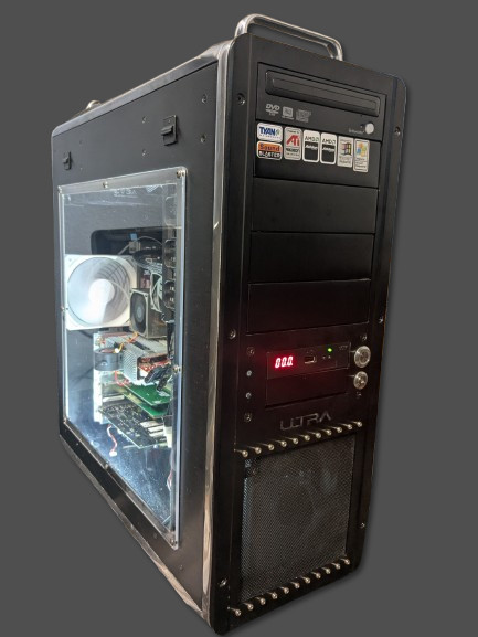 Retro Gaming PC - Tyan Thunder K7X Pro - Dual AMD 2400+ - Win98/XP - Radeon 9800