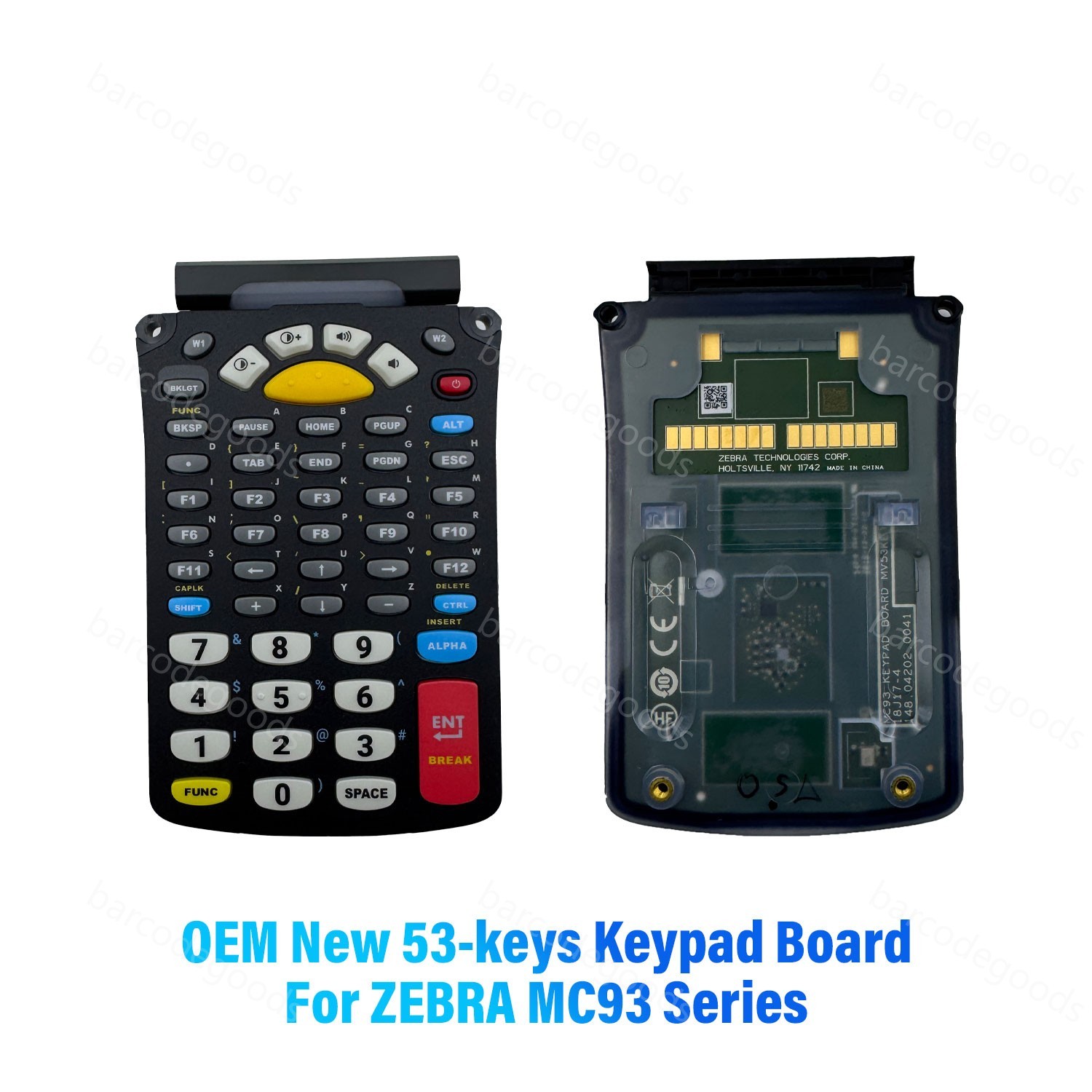 OEM New 53 Keys Keypad Walmart Custom Version for Zebra MC93 Series